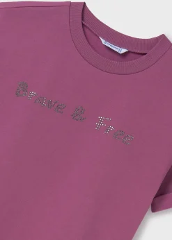 Mayoral Girl Hooded Sweatshirt Dress