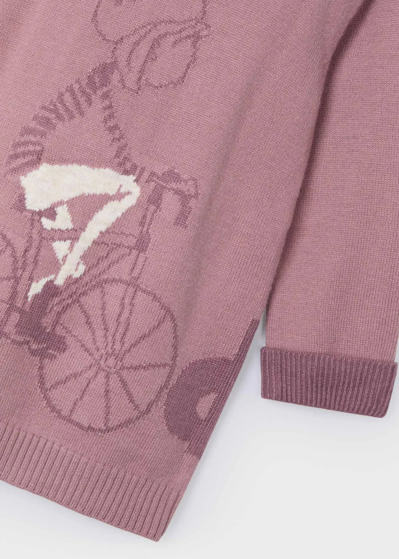 Mayoral Girl Knit Bike Sweater Dress