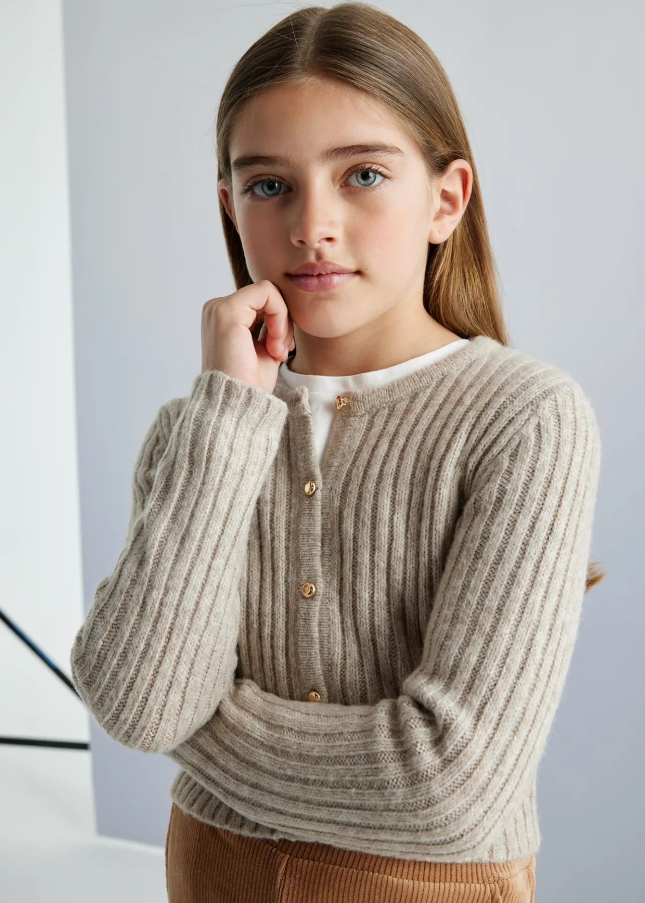 Mayoral Girl Knit Cardigan