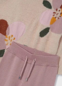 Mayoral Girl Knit Sweater and Pants Set