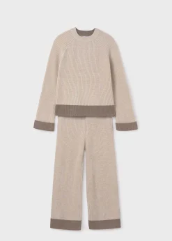 Mayoral Girl Knit Sweater and Pants Set