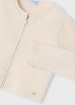 Mayoral Girl Knit Zip Cardigan