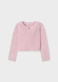 Mayoral Girl Knit Zip Cardigan