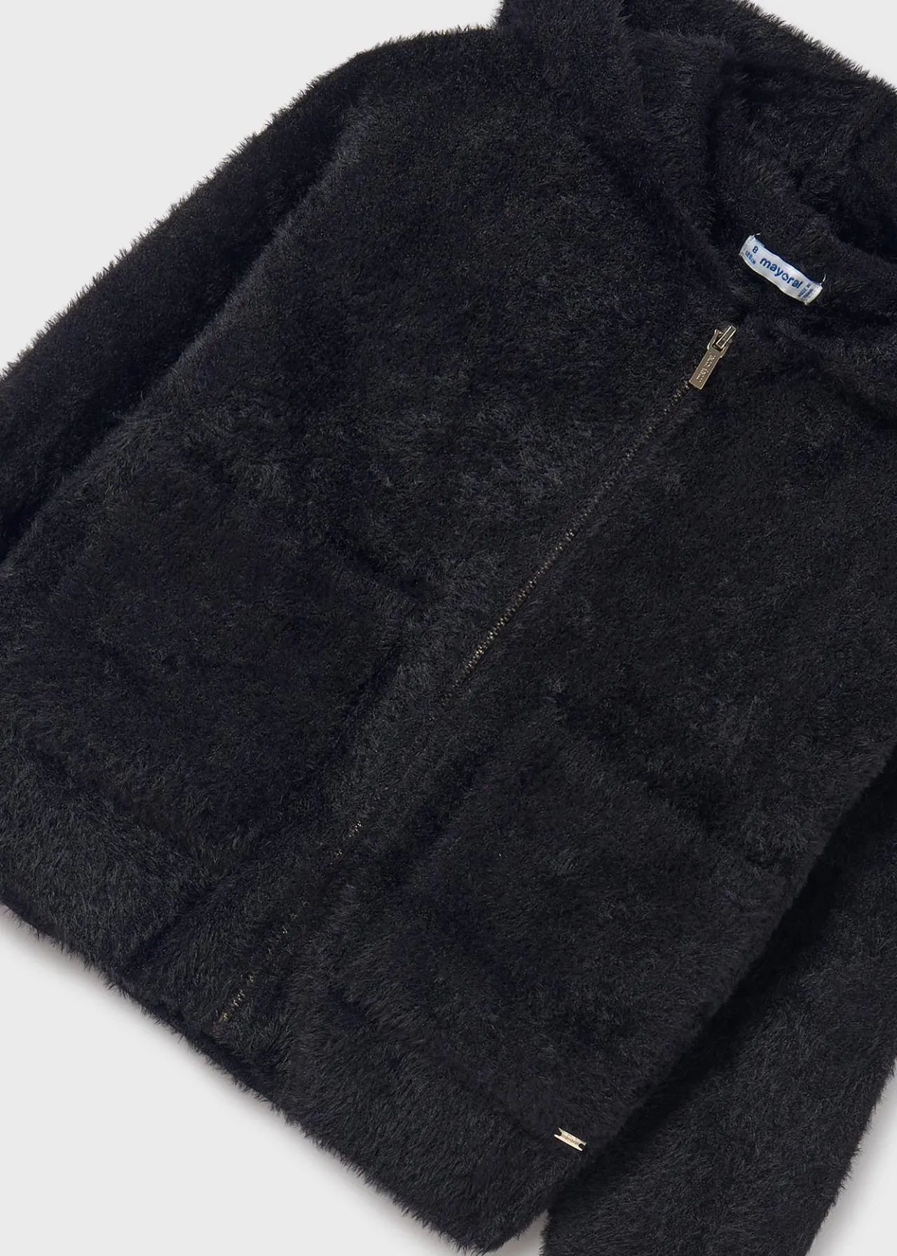 Mayoral Girl Knit Zip Hoodie