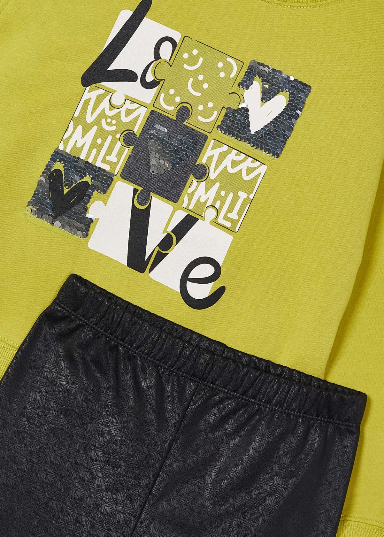 Mayoral Girl Leggings and Sweatshirt Set