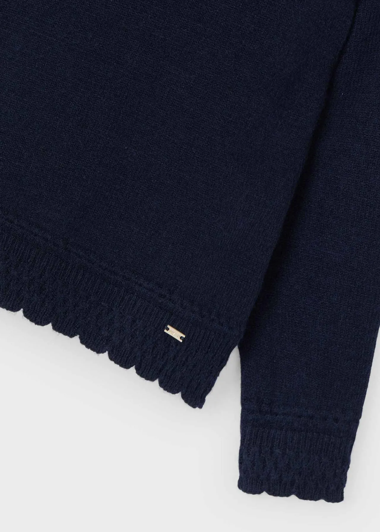 Mayoral Girl Lettuce Hem Sweater