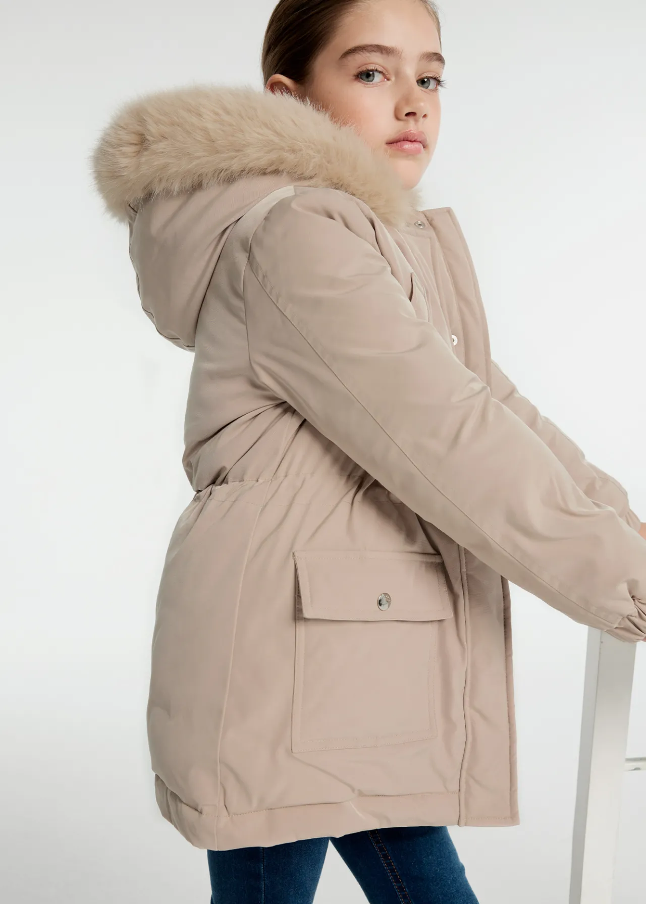 Mayoral Girl Parka Coat