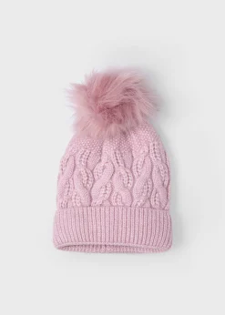 Mayoral Girl Pom Pom Hat