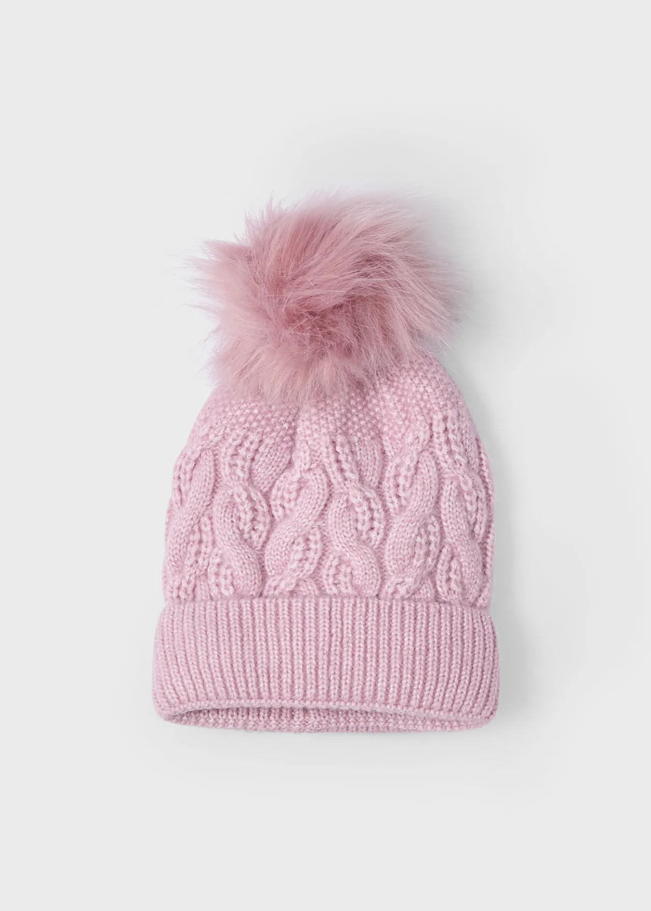Mayoral Girl Pom Pom Hat