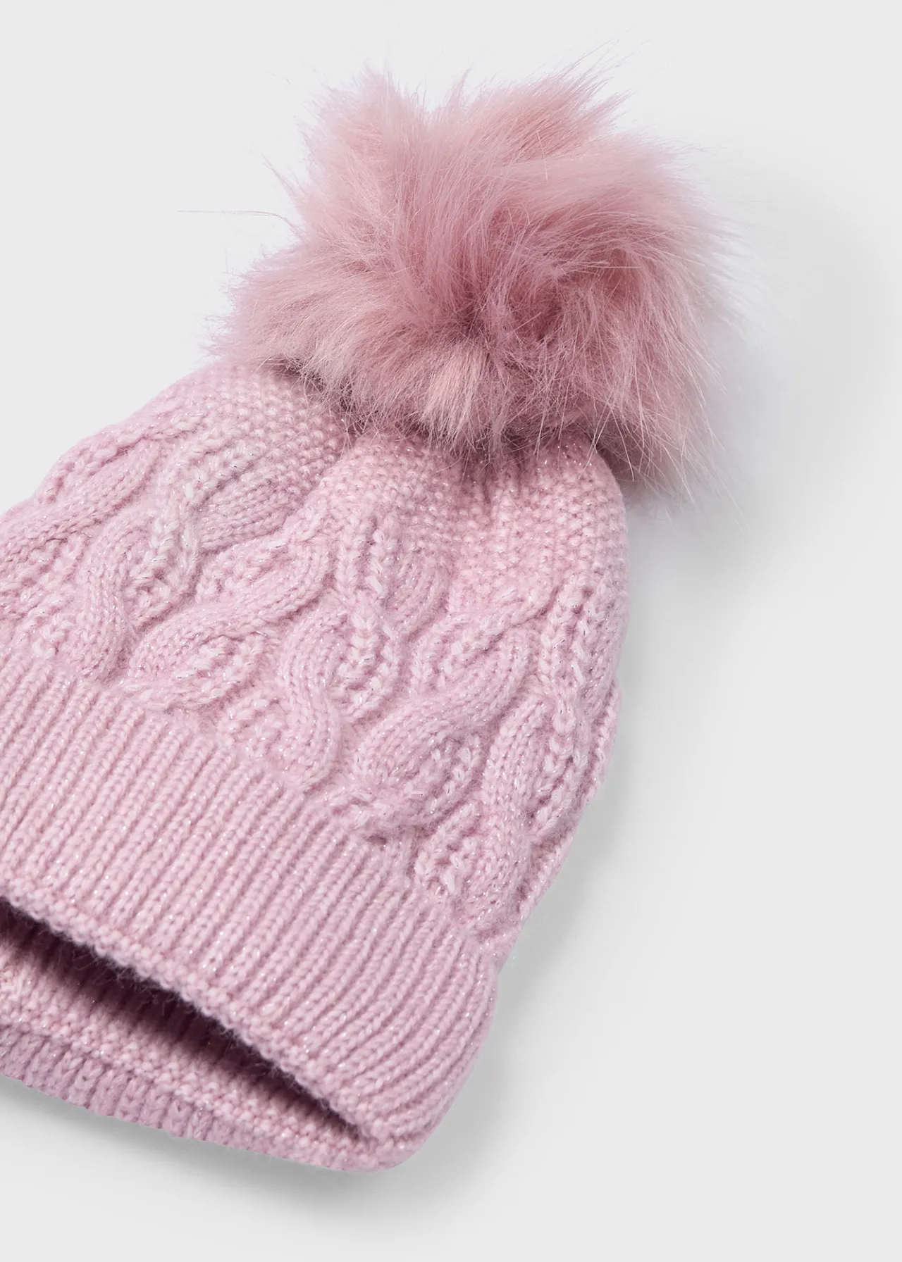 Mayoral Girl Pom Pom Hat