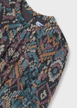 Mayoral Girl Print Dress