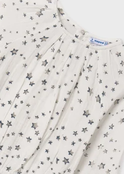 Mayoral Girl Print Shirt