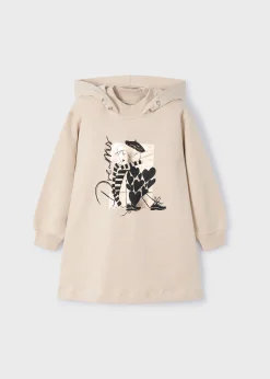 Mayoral Girl Print Sweatshirt Dress