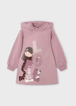 Mayoral Girl Print Sweatshirt Dress