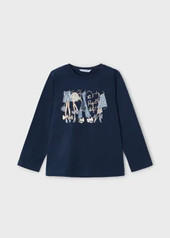 Mayoral Girl Print T-Shirt