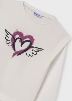 Mayoral Girl Print T-Shirt