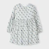Mayoral Girl Puppy Print Flowy Dress
