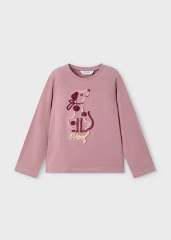 Mayoral Girl Puppy T-Shirt