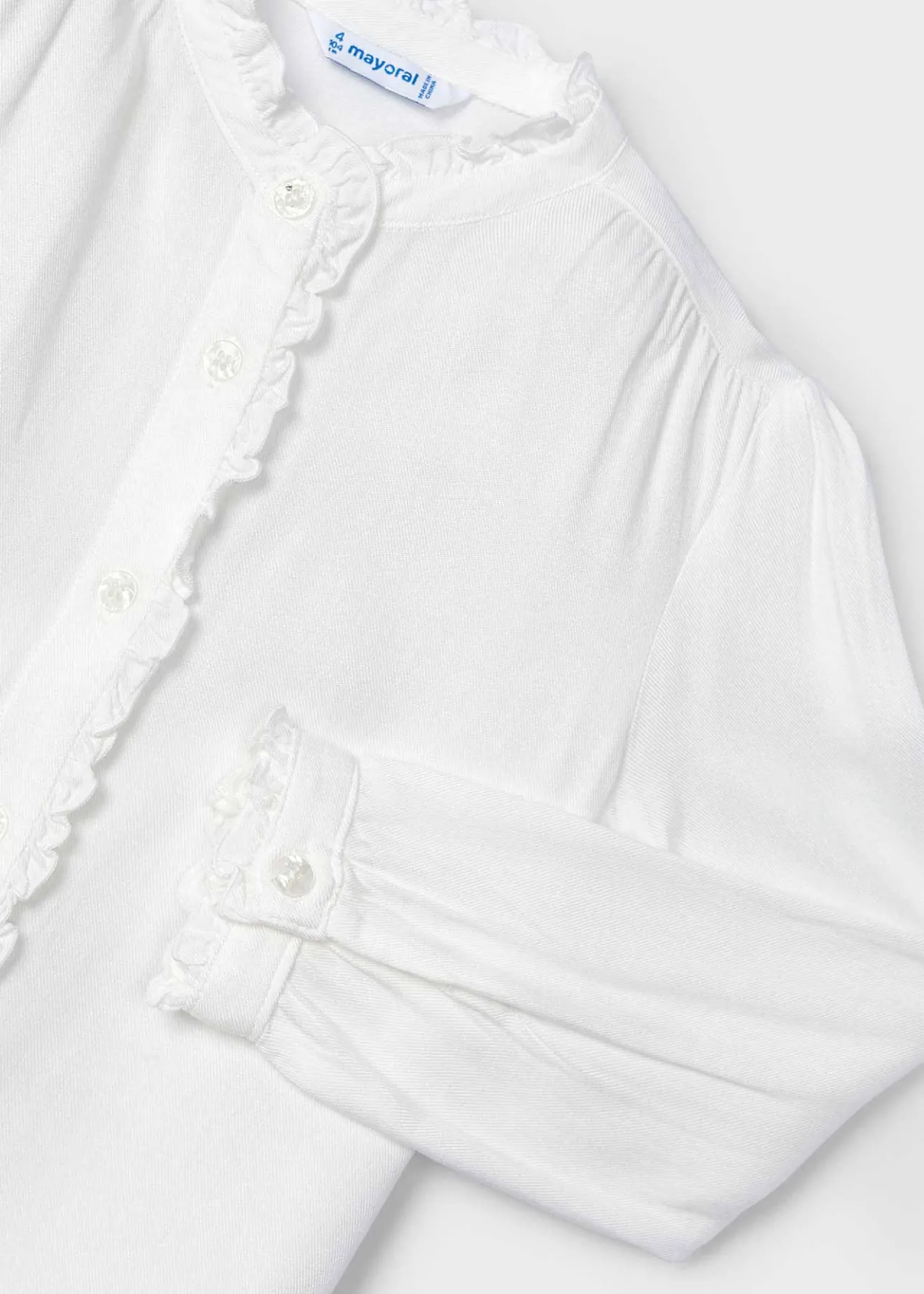 Mayoral Girl Ruffle Blouse