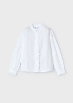 Mayoral Girl Ruffle Blouse