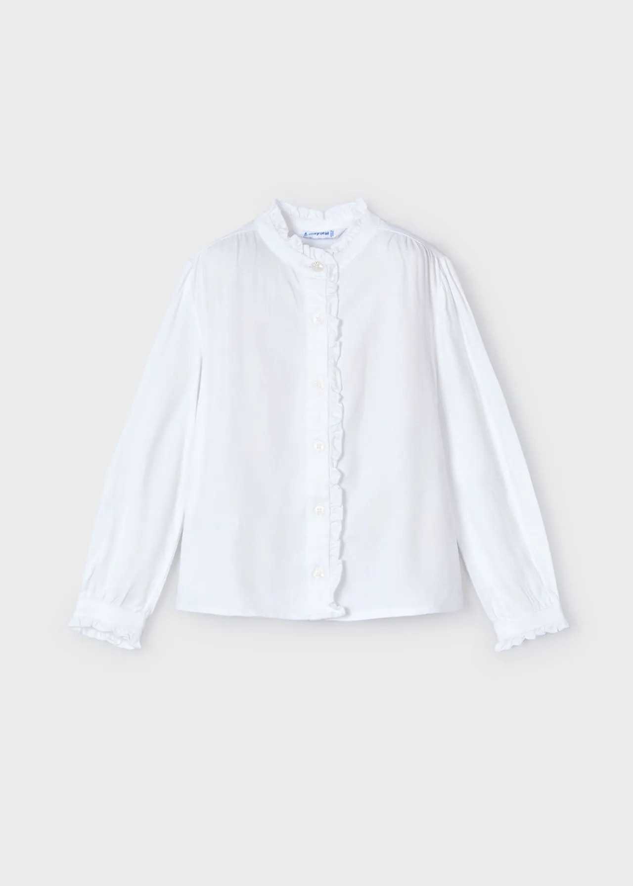 Mayoral Girl Ruffle Blouse