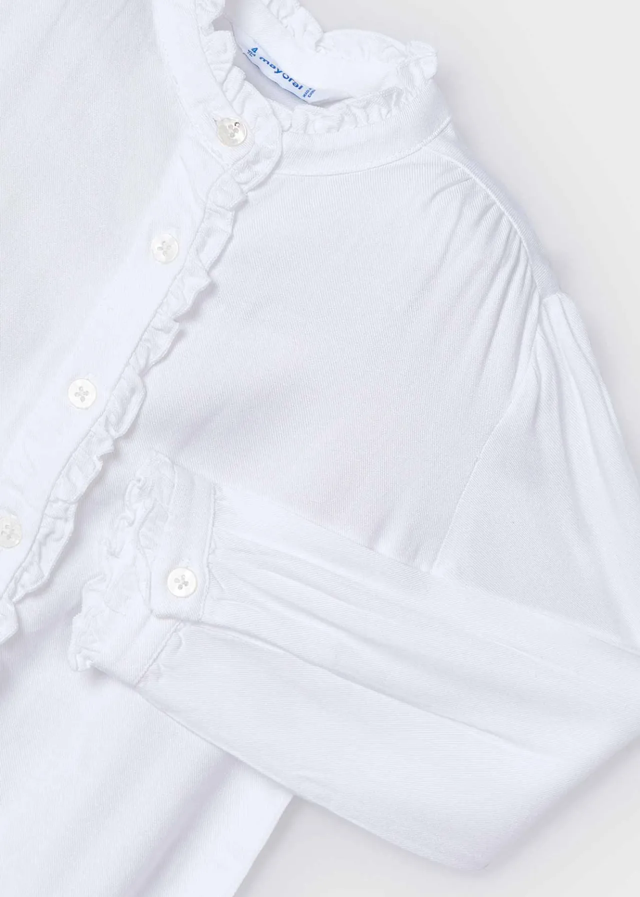 Mayoral Girl Ruffle Blouse