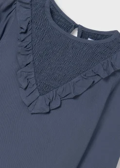 Mayoral Girl Ruffle Blouse