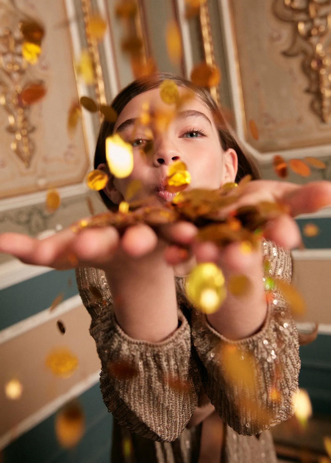 Mayoral Girl Sequin Dress