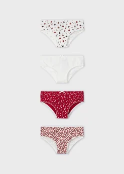 Mayoral Girl Set of 4 Briefs
