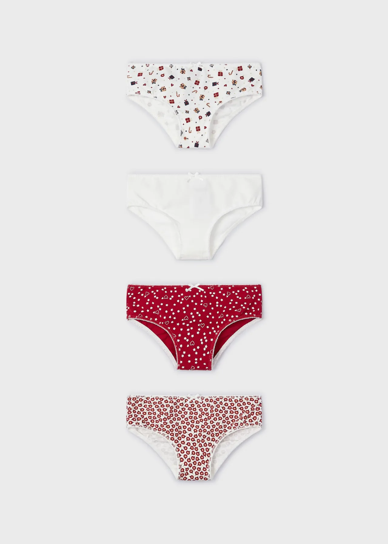 Mayoral Girl Set of 4 Briefs