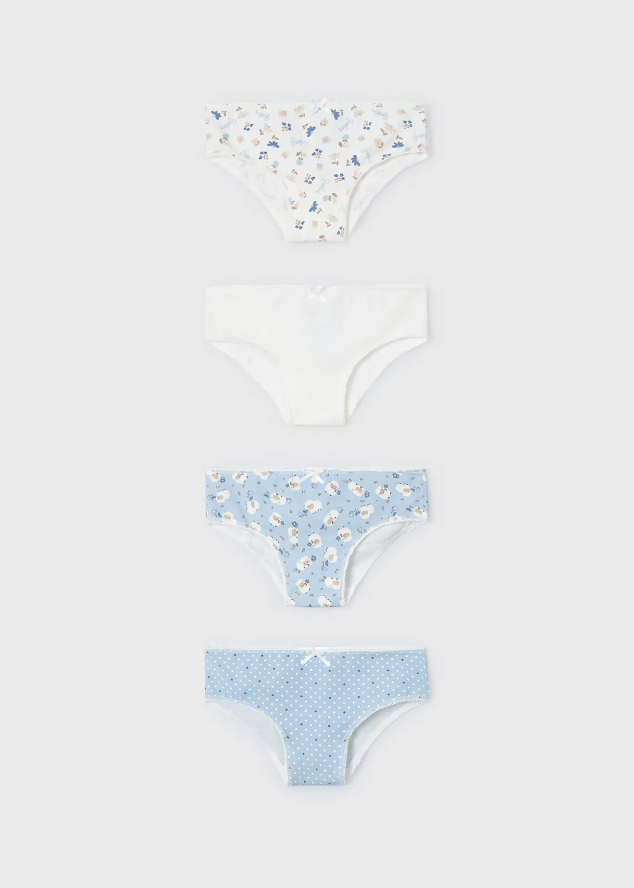 Mayoral Girl Set of 4 Briefs