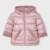 Mayoral Girl Sherpa-Trim Puffer Coat