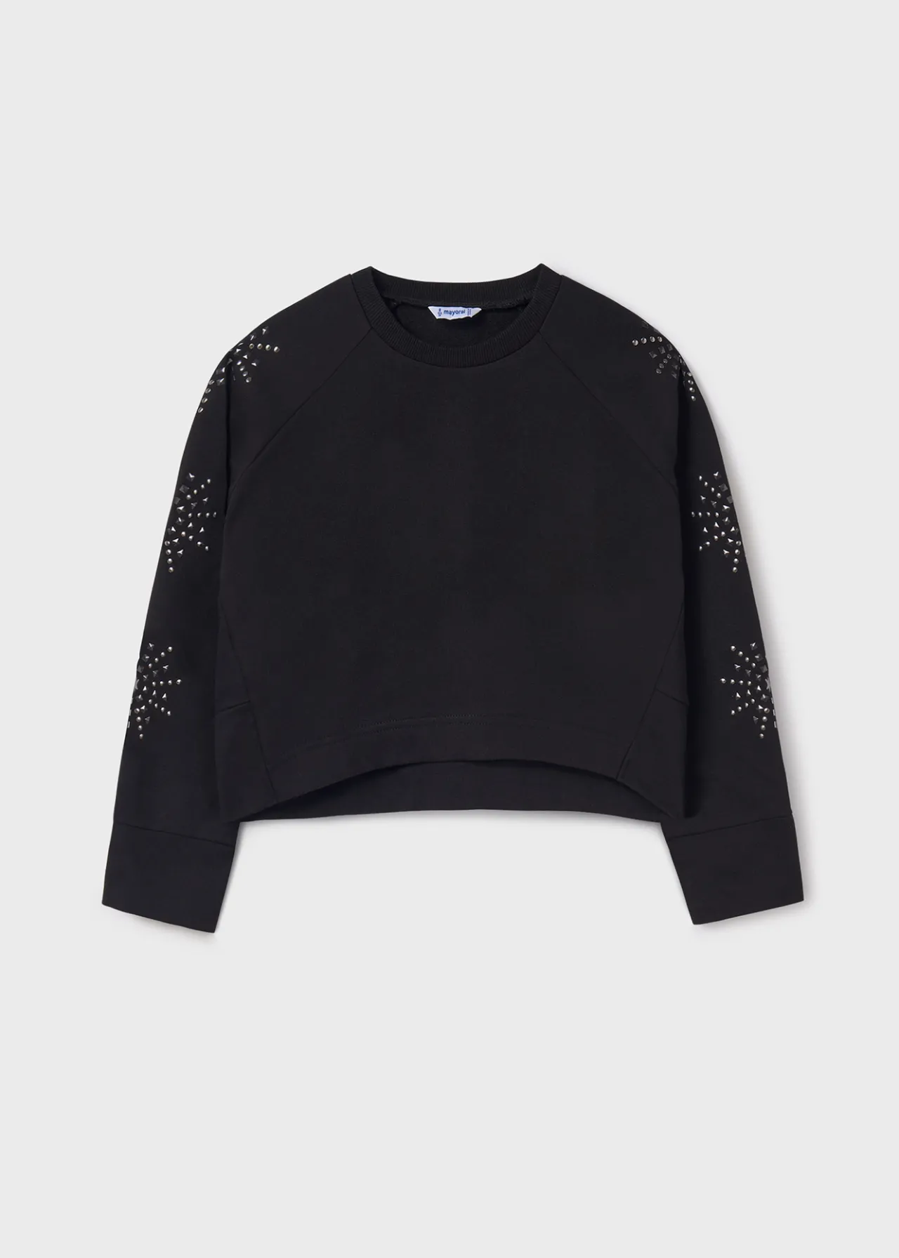 Mayoral Girl Sleeve Detail Sweatshirt