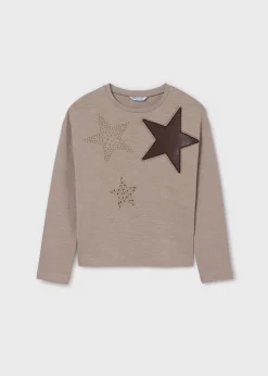 Mayoral Girl Strass Star T-Shirt