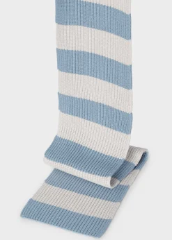 Mayoral Girl Striped Hat and Scarf Set
