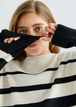 Mayoral Girl Striped Sweater