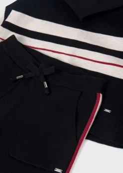 Mayoral Girl Striped Tracksuit Set