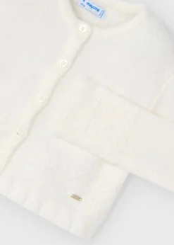 Mayoral Girl Structured Knit Cardigan