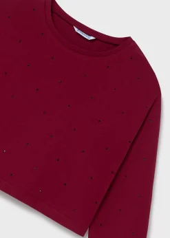 Mayoral Girl Studded T-Shirt