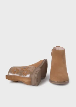 Mayoral Girl Suede Ankle Boots