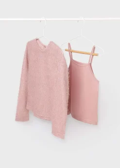 Mayoral Girl Top with Undershirt