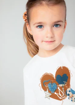 Mayoral Girl T-Shirt with Scrunchie