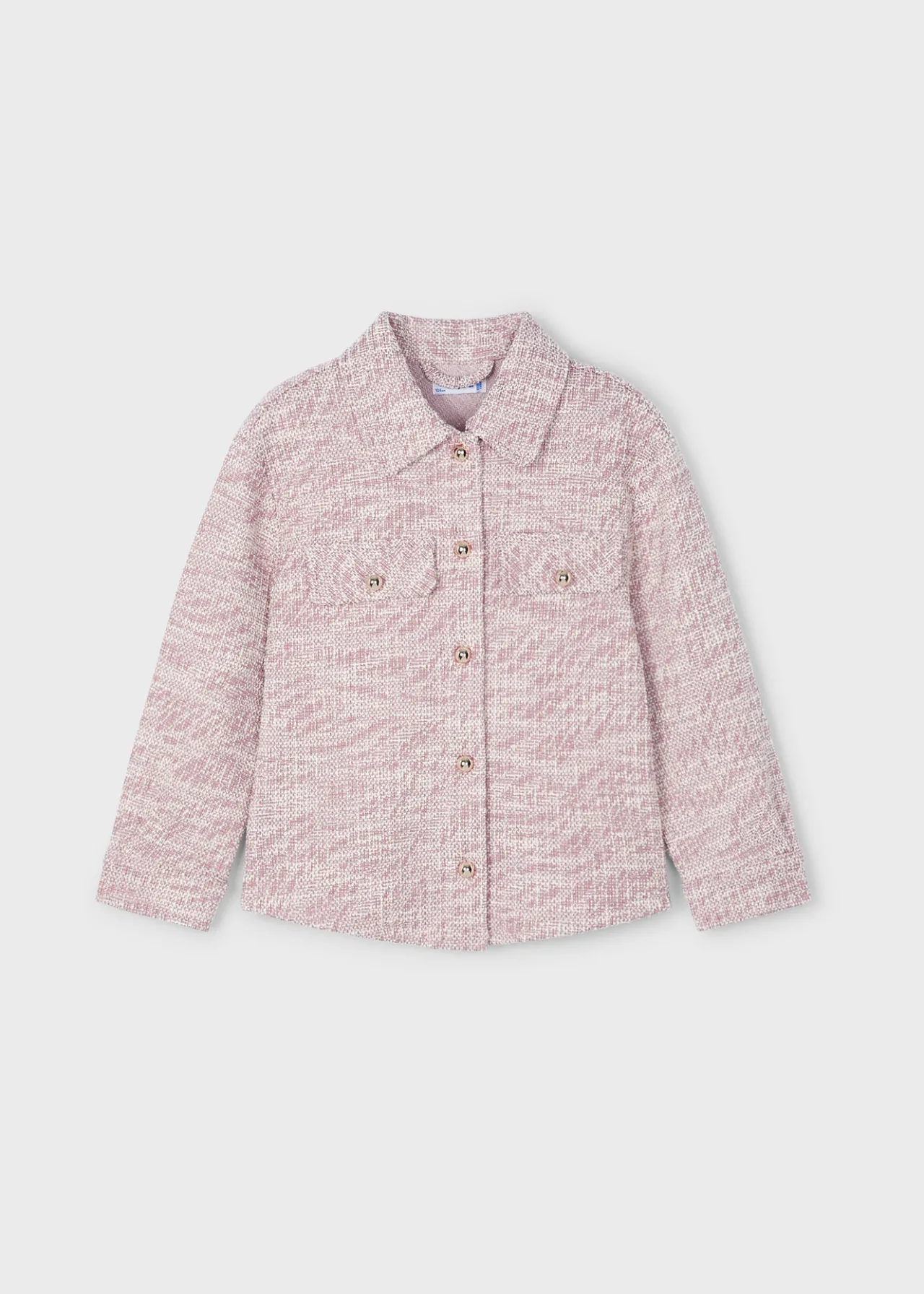 Mayoral Girl Tweed Overshirt
