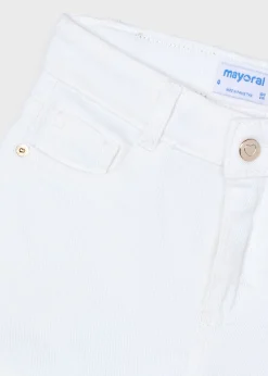 Mayoral Girl Twill Shorts