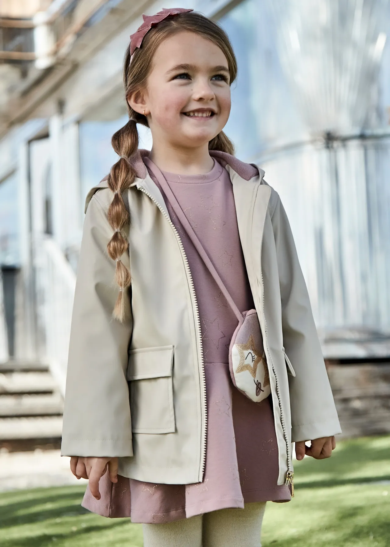 Mayoral Girl Waterproof Raincoat