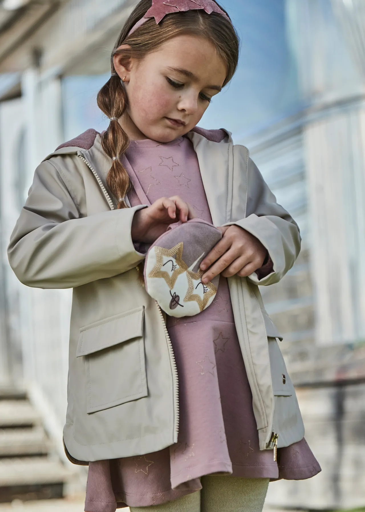Mayoral Girl Waterproof Raincoat