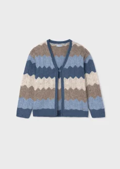 Mayoral Girl Zigzag Cardigan