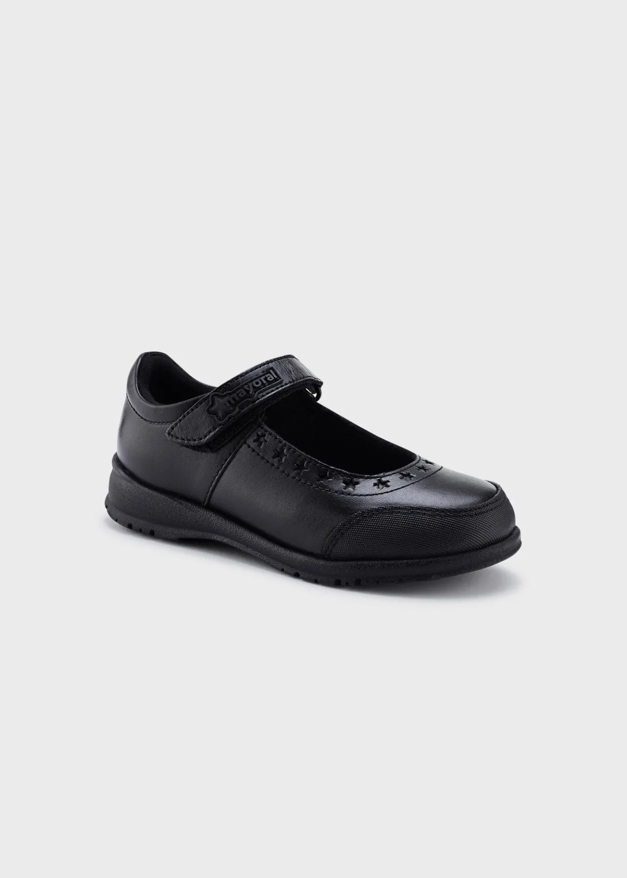 Mayoral Leather mary janes girl