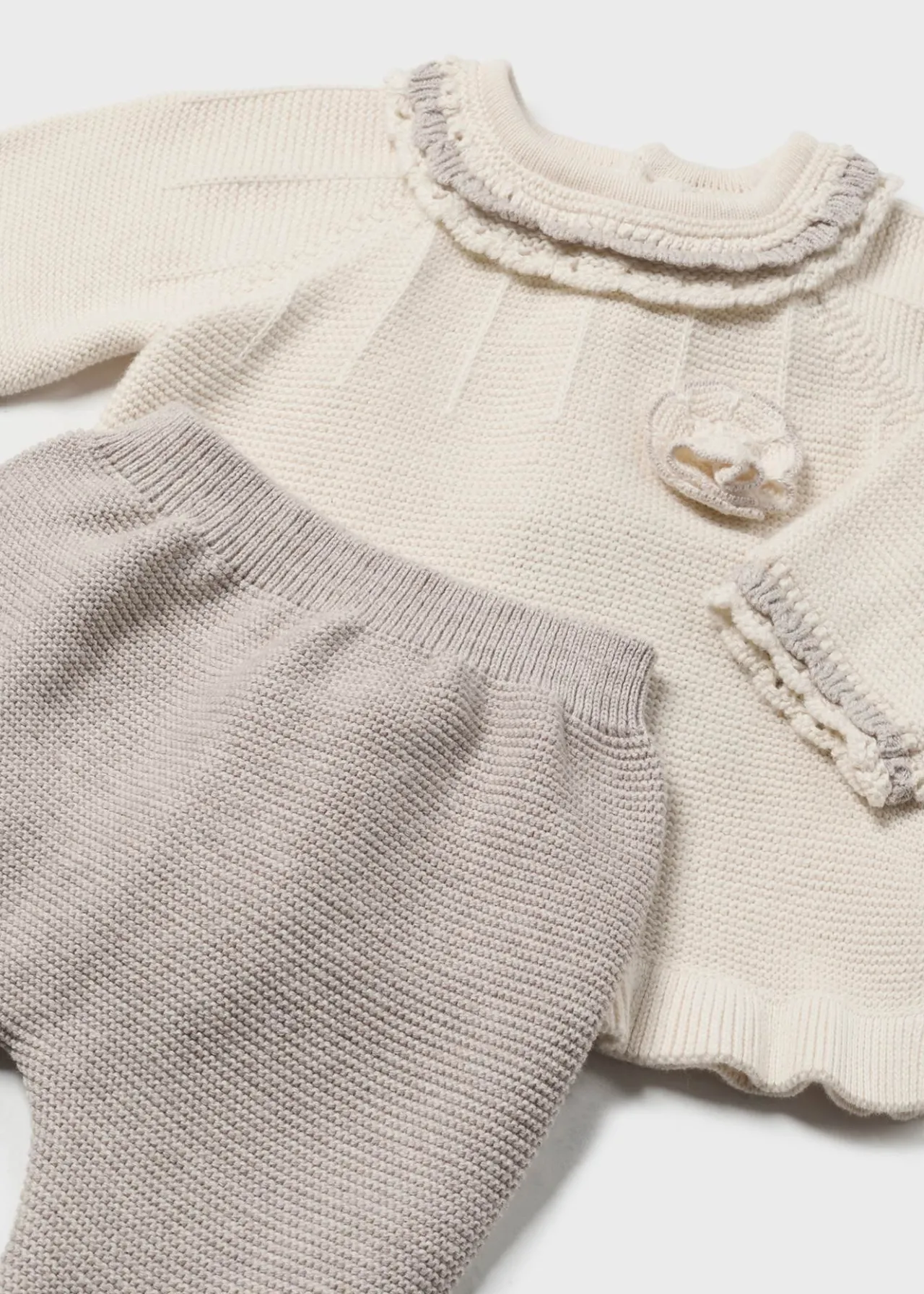 Mayoral Newborn 3 Piece Knit Set