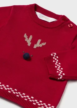 BOY Mayoral Newborn 3 Piece Reindeer Set